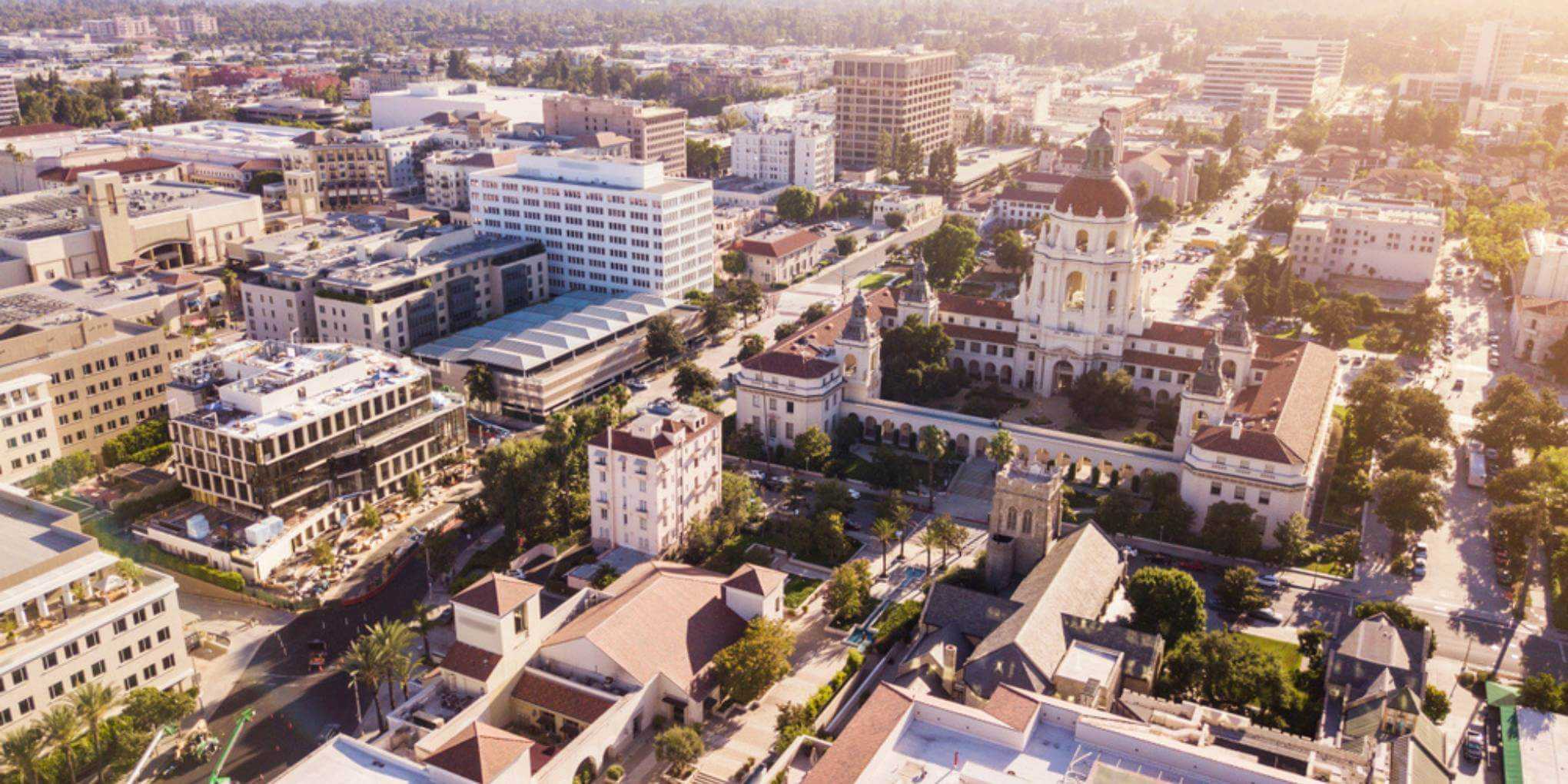 Pasadena, CA skyline