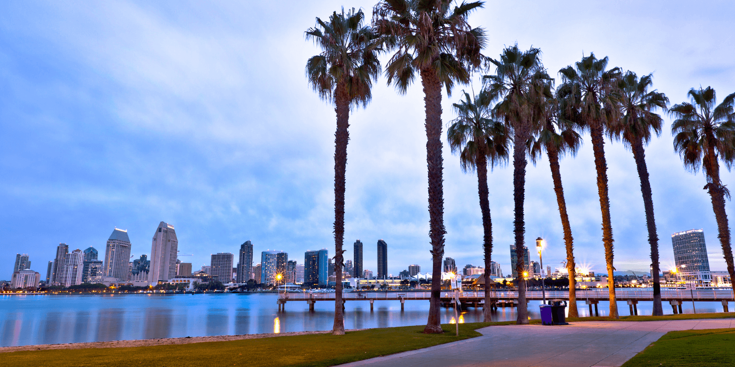 San Diego, CA skyline