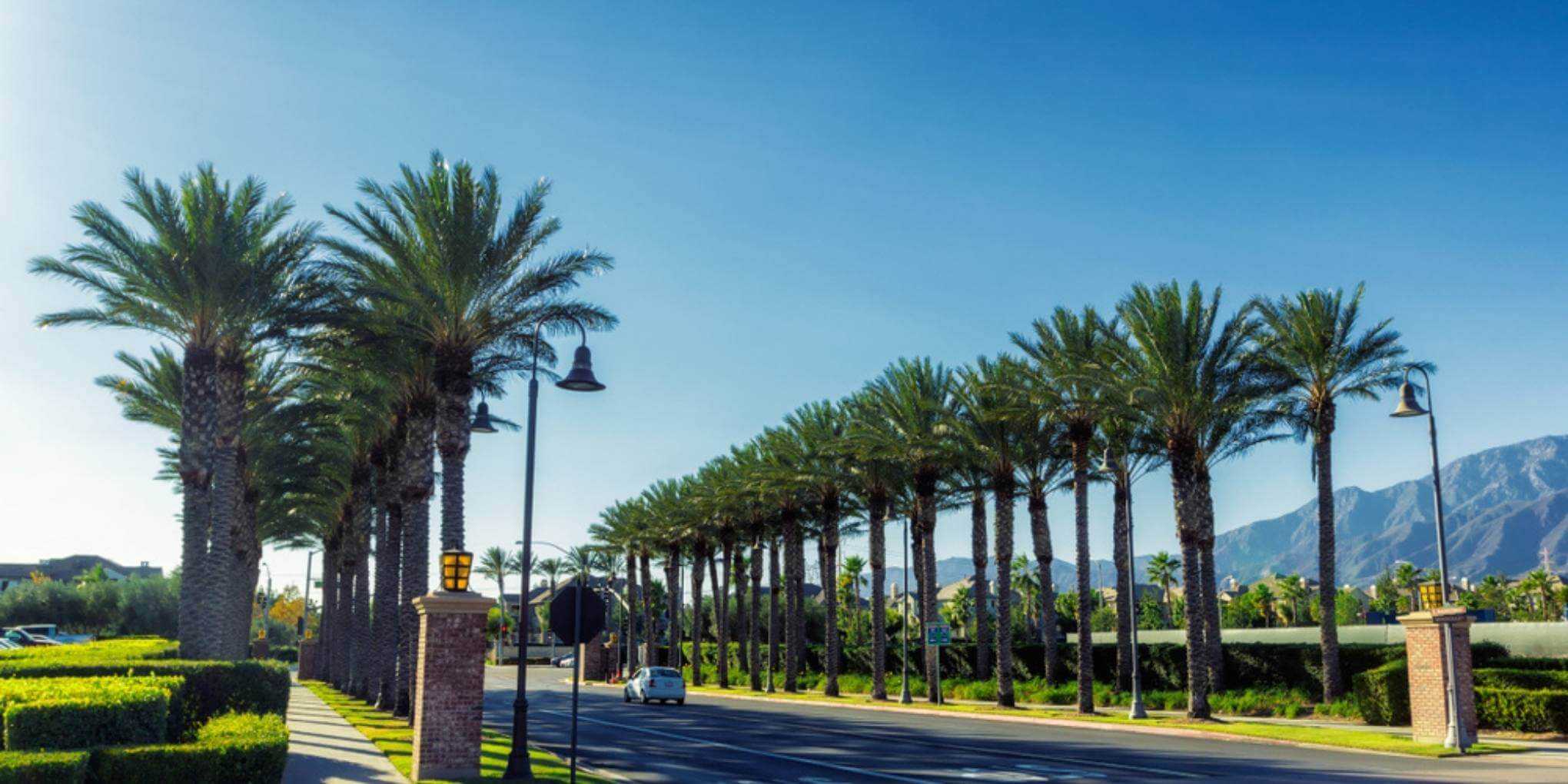 Ontario, CA skyline