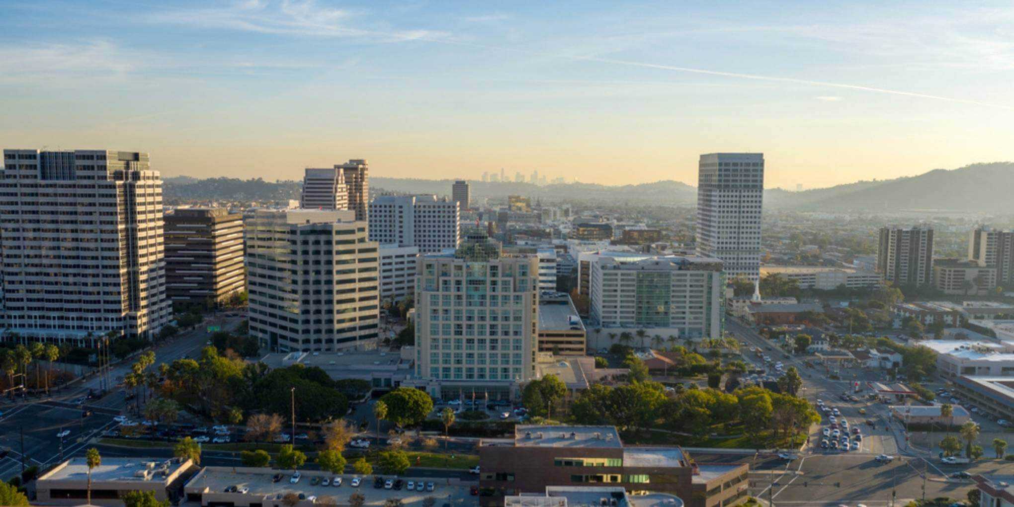 Glendale, CA skyline