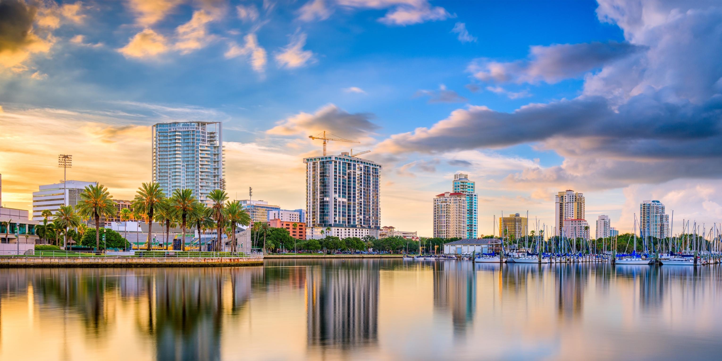 St. Petersburg, FL skyline