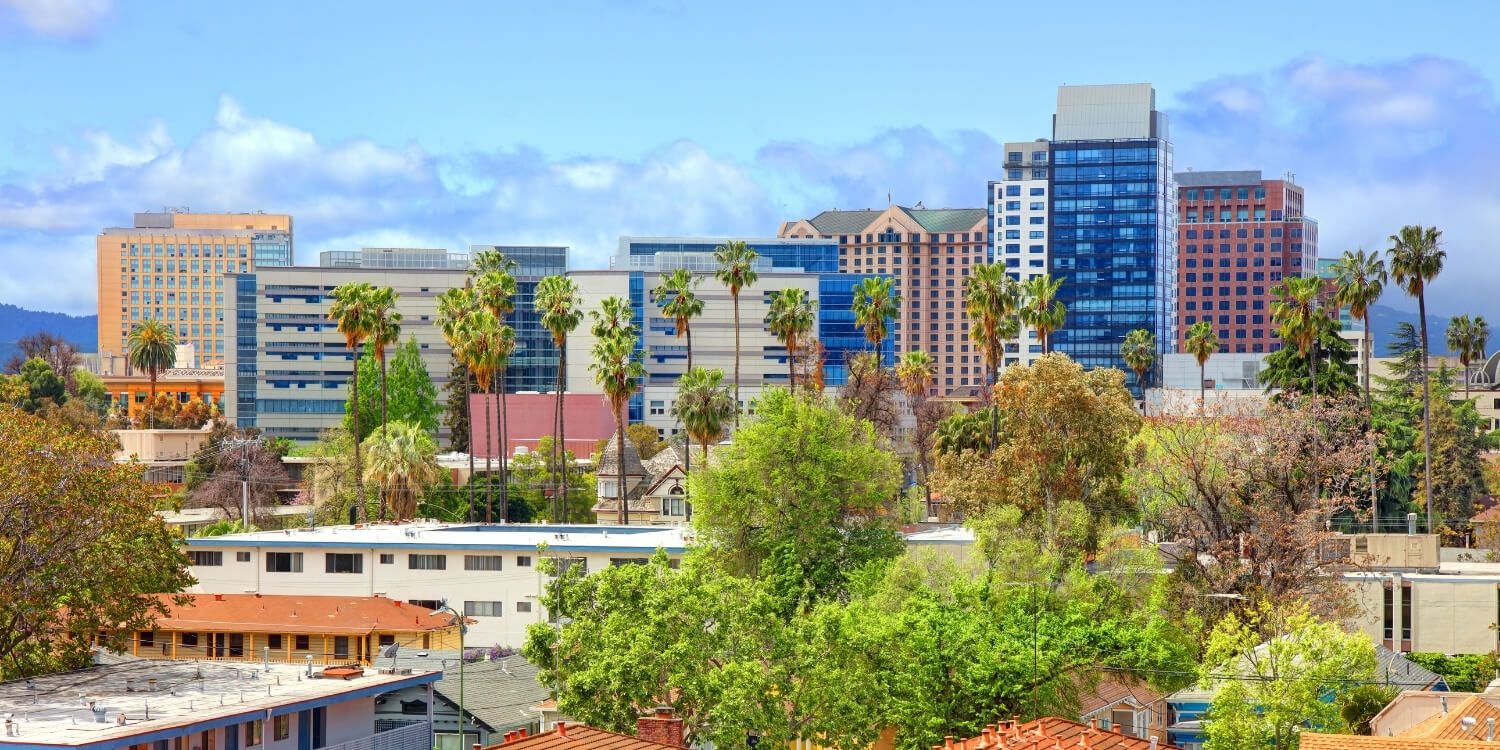 San Jose, CA skyline