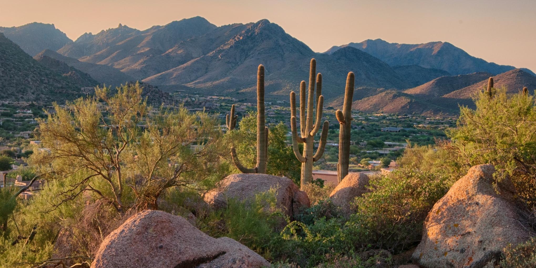 Gilbert, AZ skyline