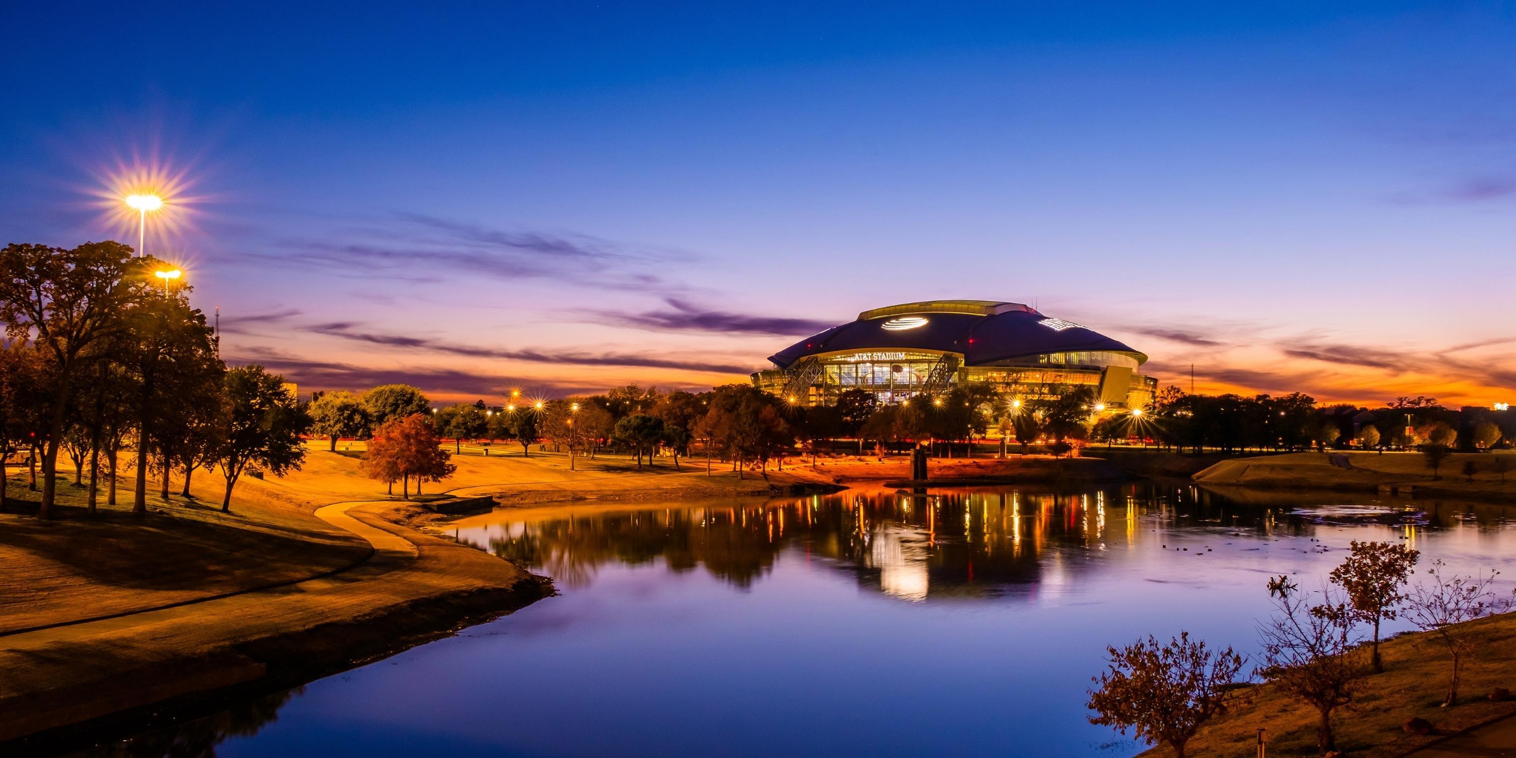 Arlington, TX skyline