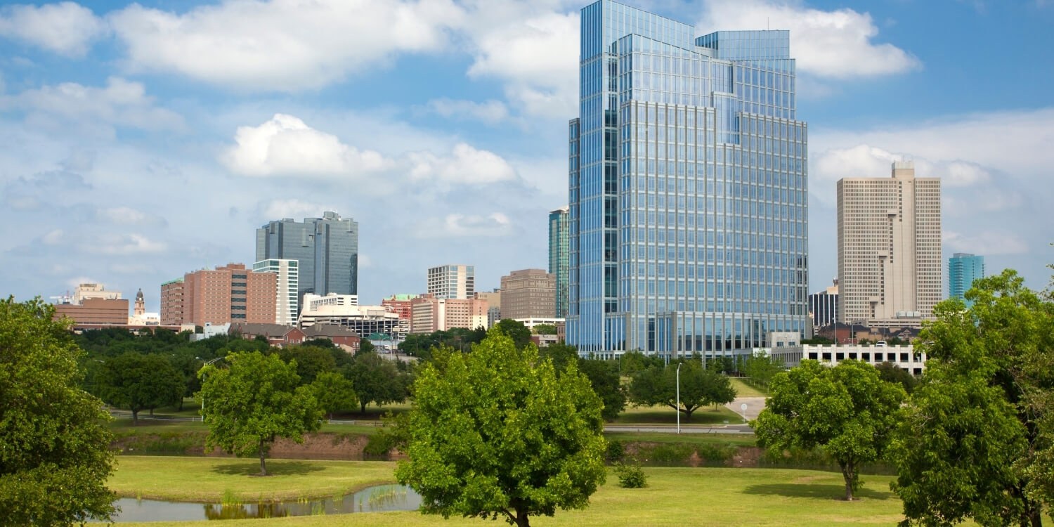 Fort Worth, TX skyline
