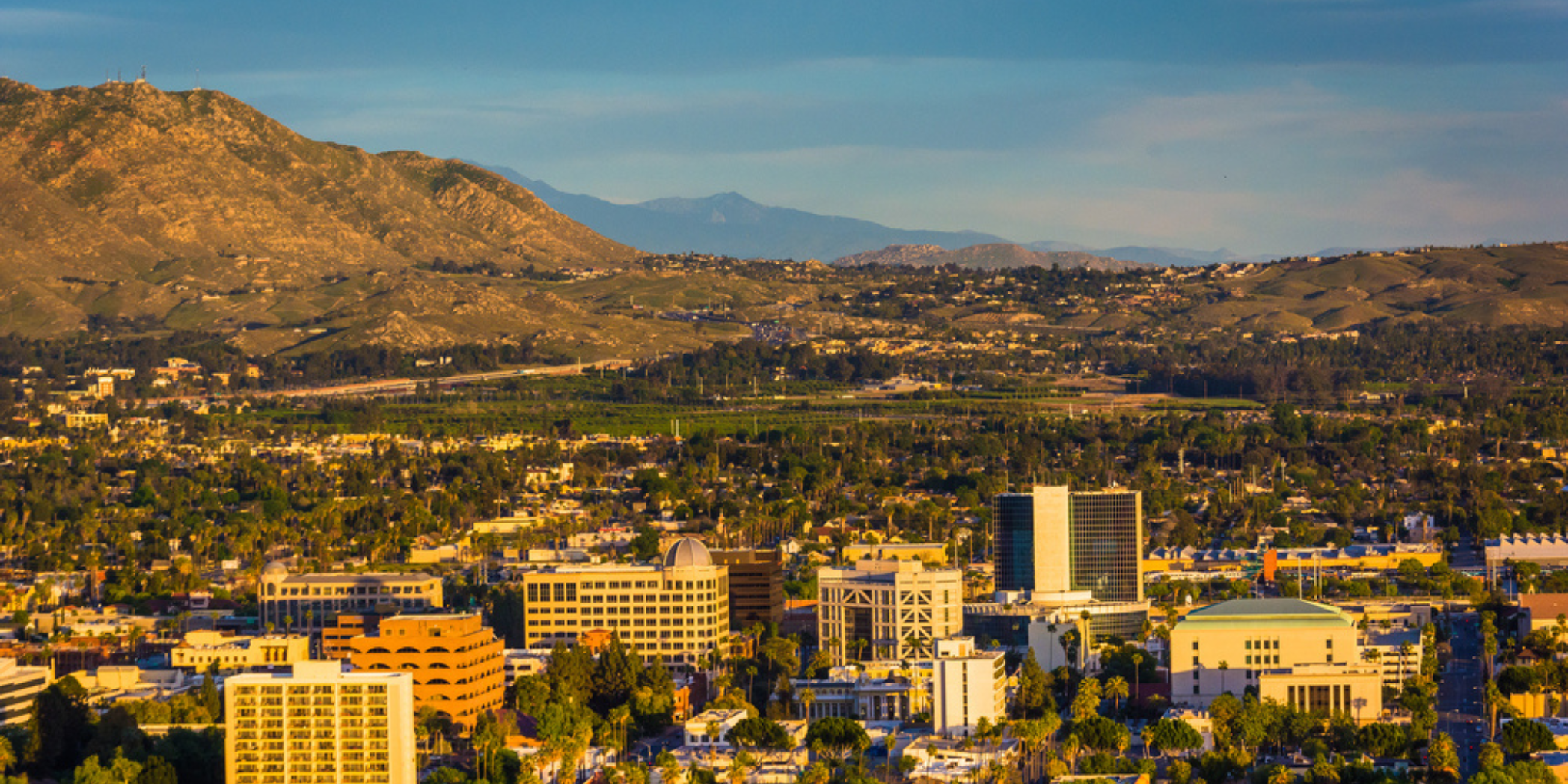 Riverside, CA skyline
