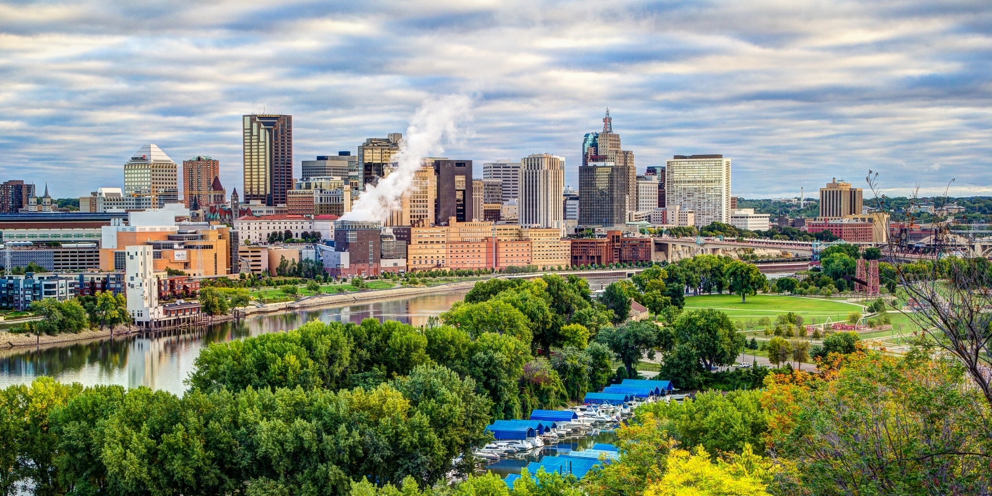 St. Paul, MN skyline