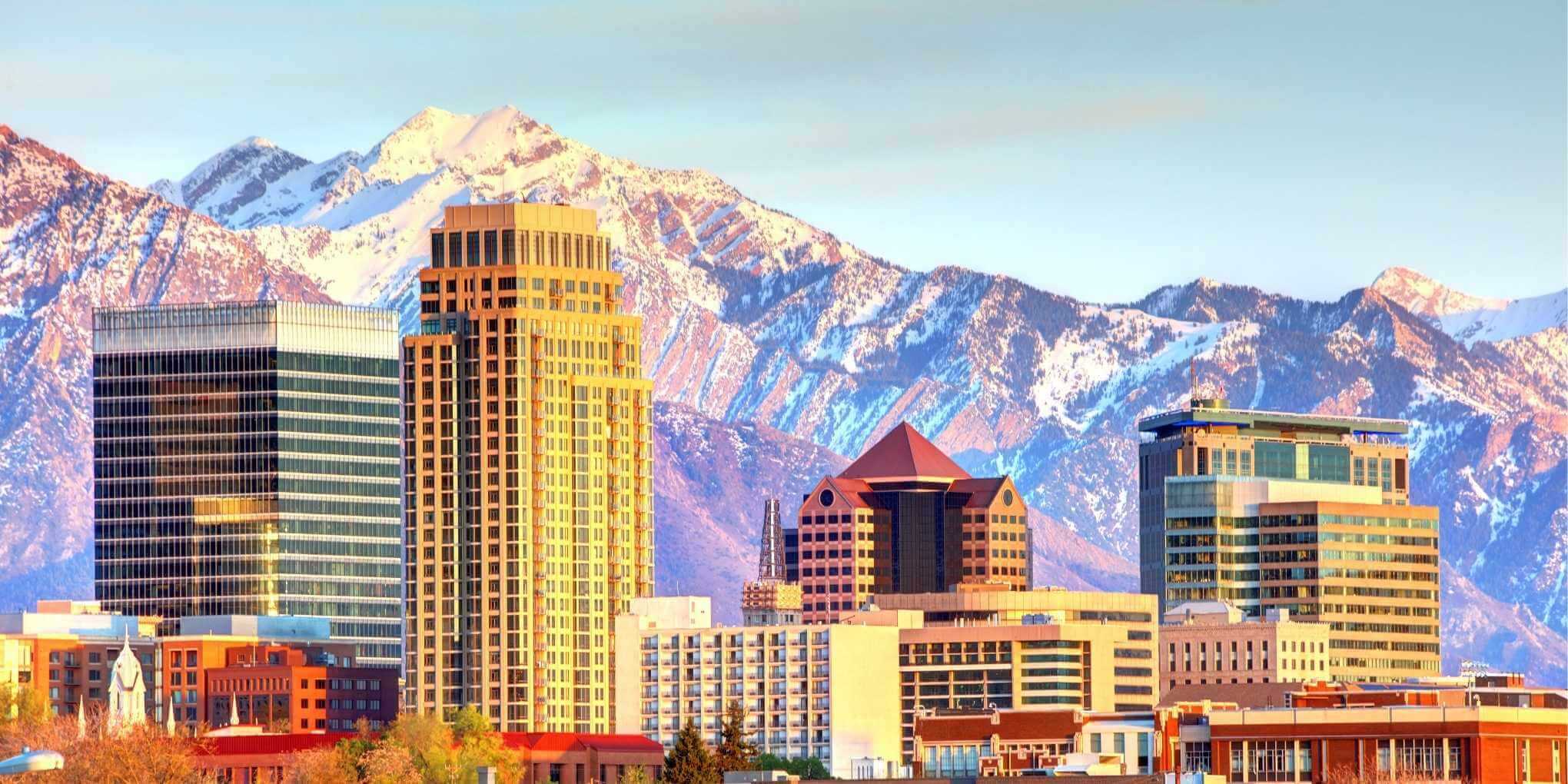 Salt Lake City, UT skyline