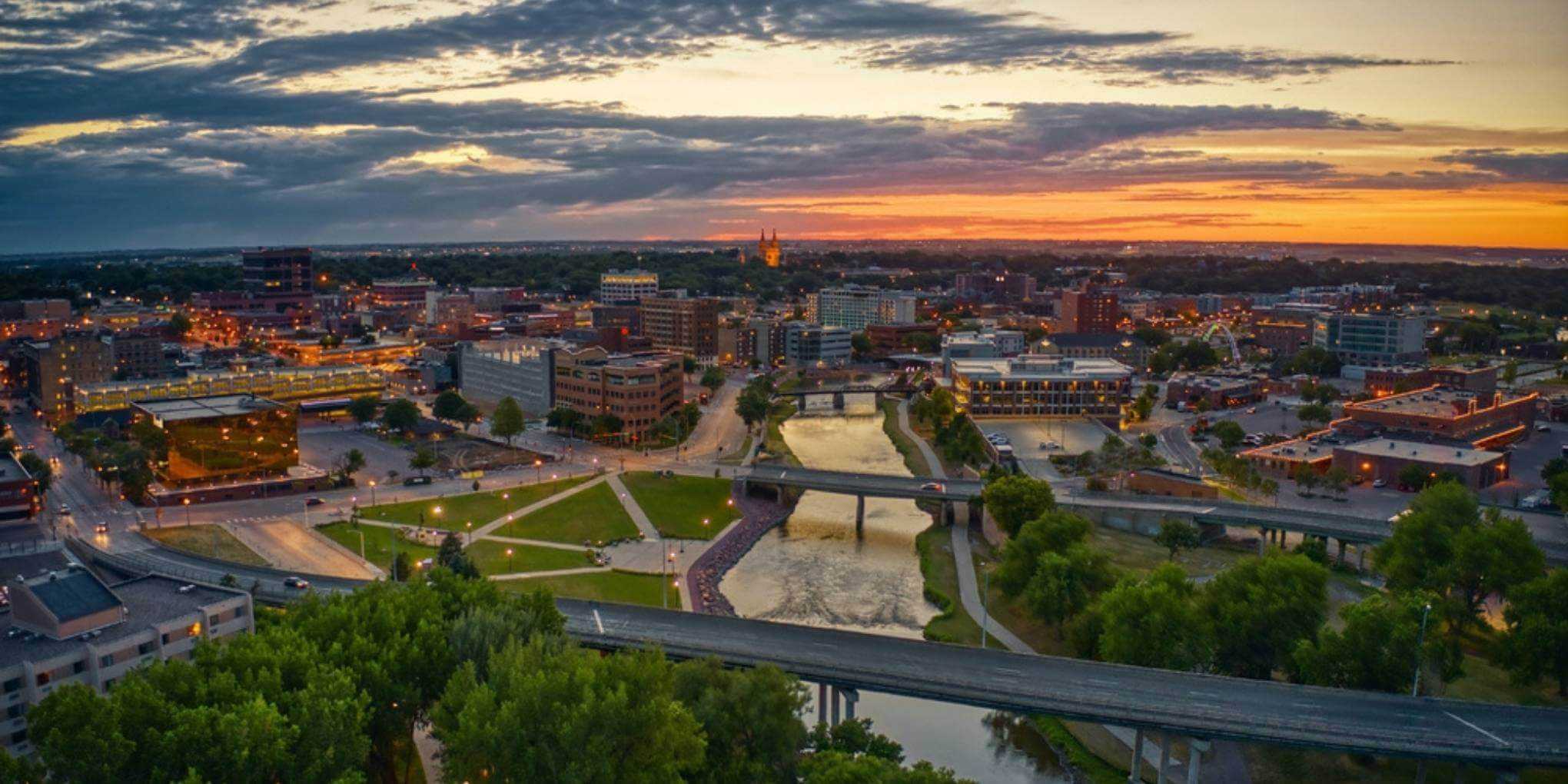 Sioux Falls, SD skyline