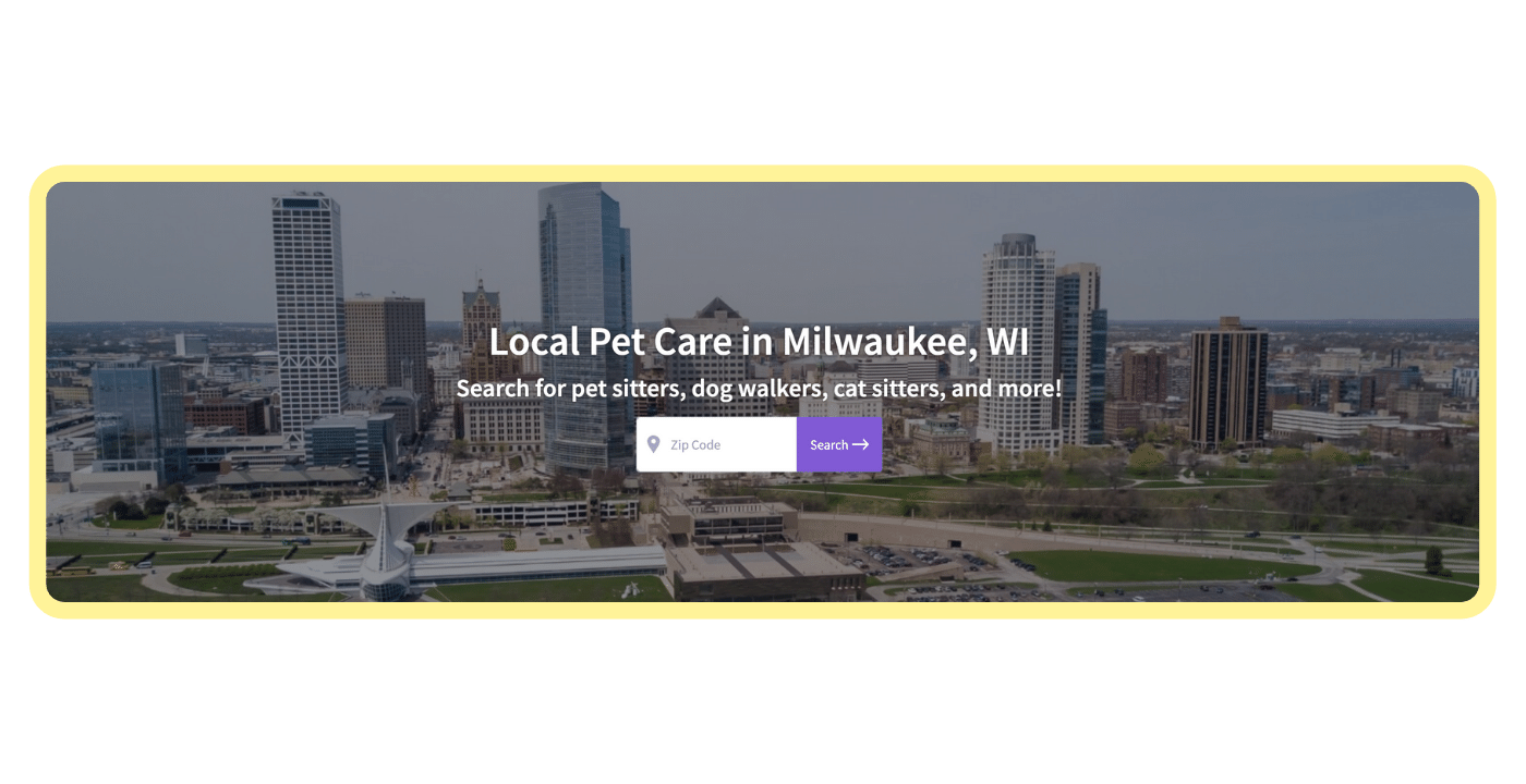 Find Local Pet Care in Milwaukee