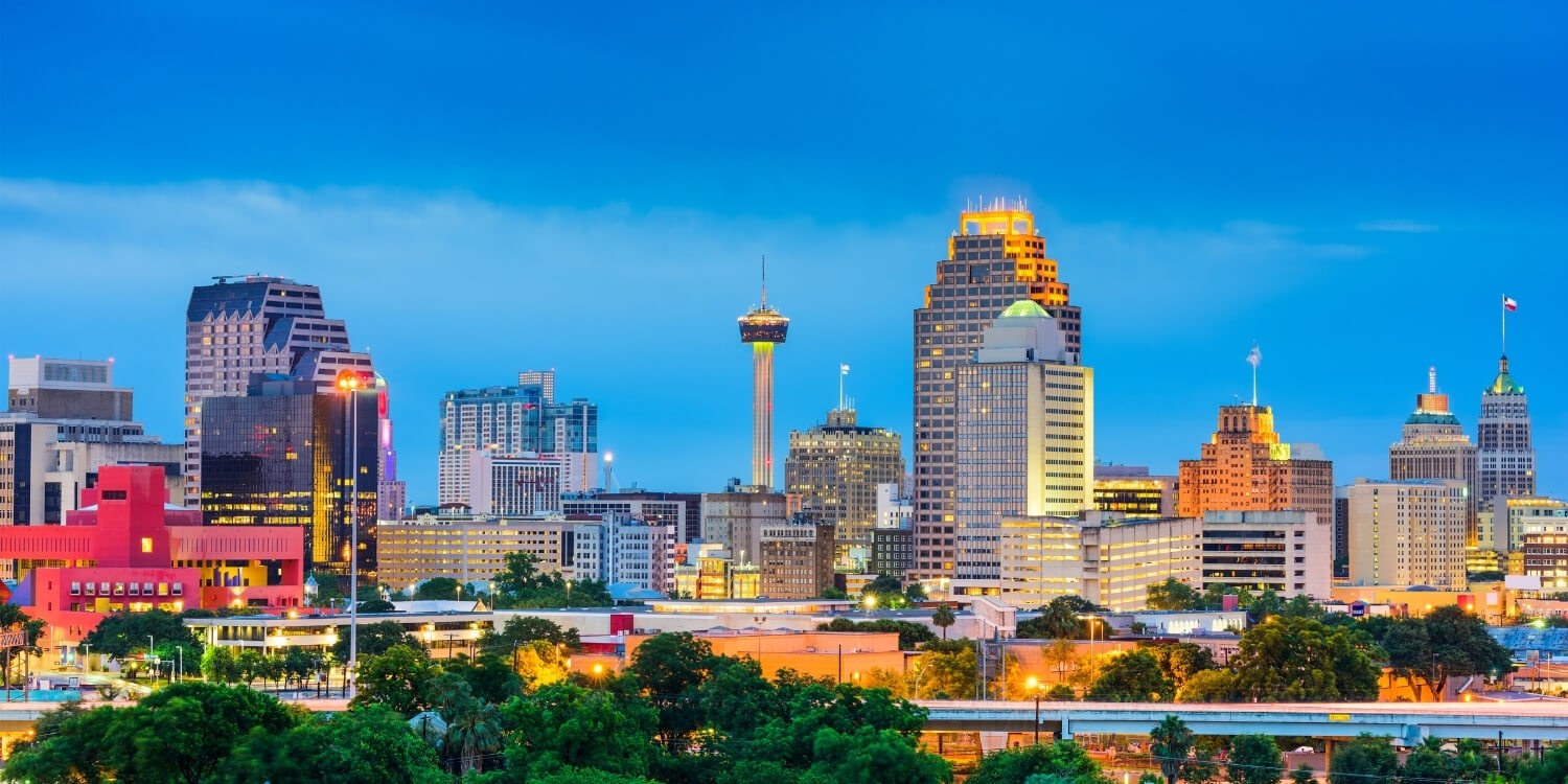 San Antonio, TX skyline