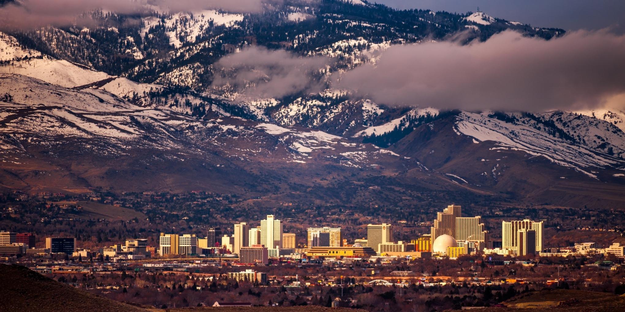 Reno, NV skyline