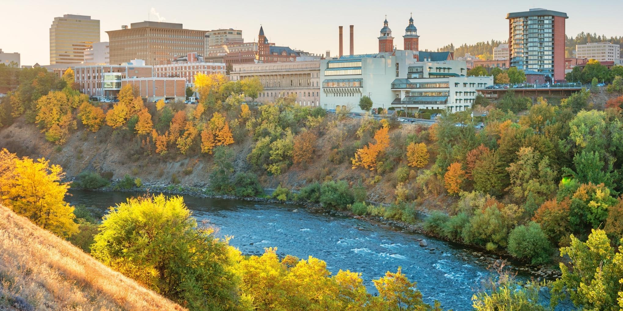 Spokane, WA skyline