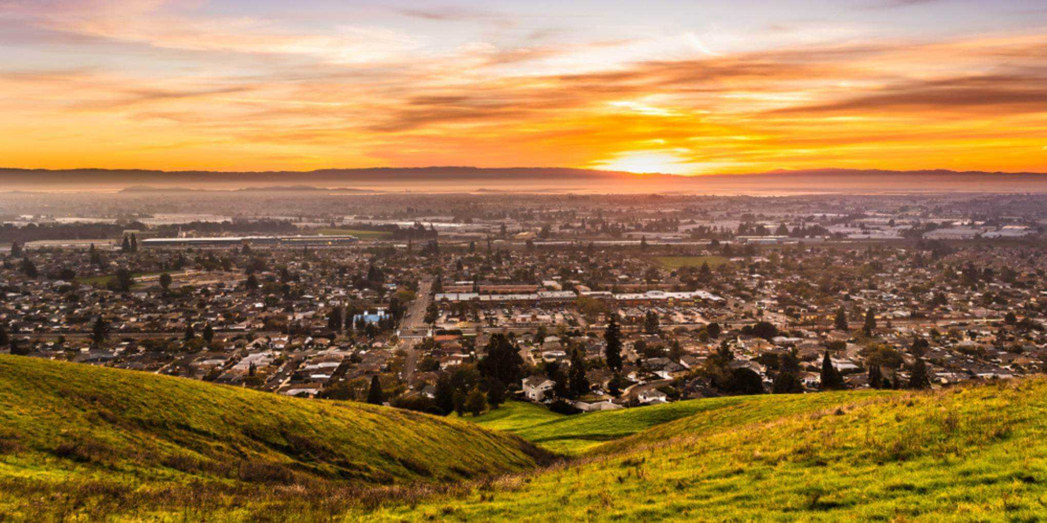Hayward, CA skyline