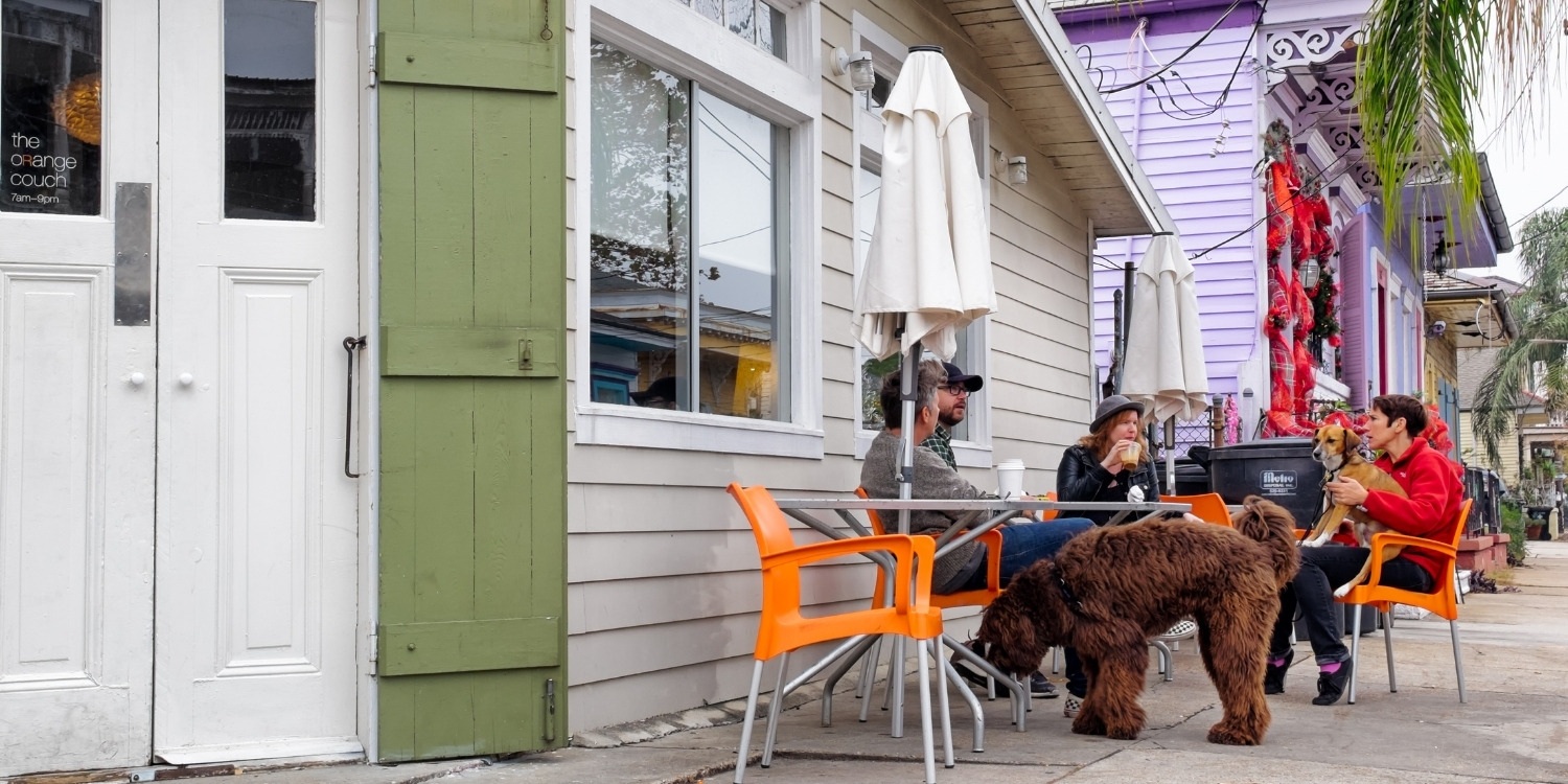 New Orleans Dog-friendly restaurant