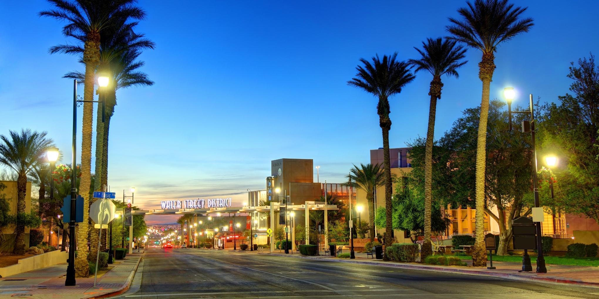 Henderson, NV skyline