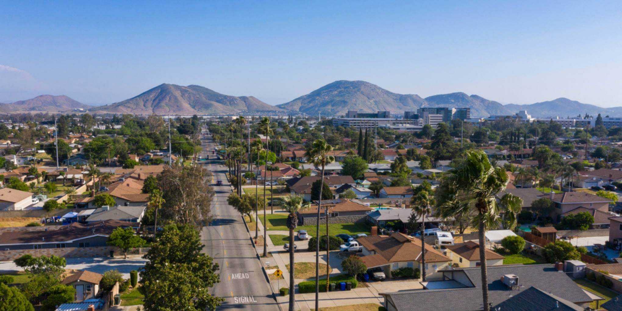 Fontana, CA skyline