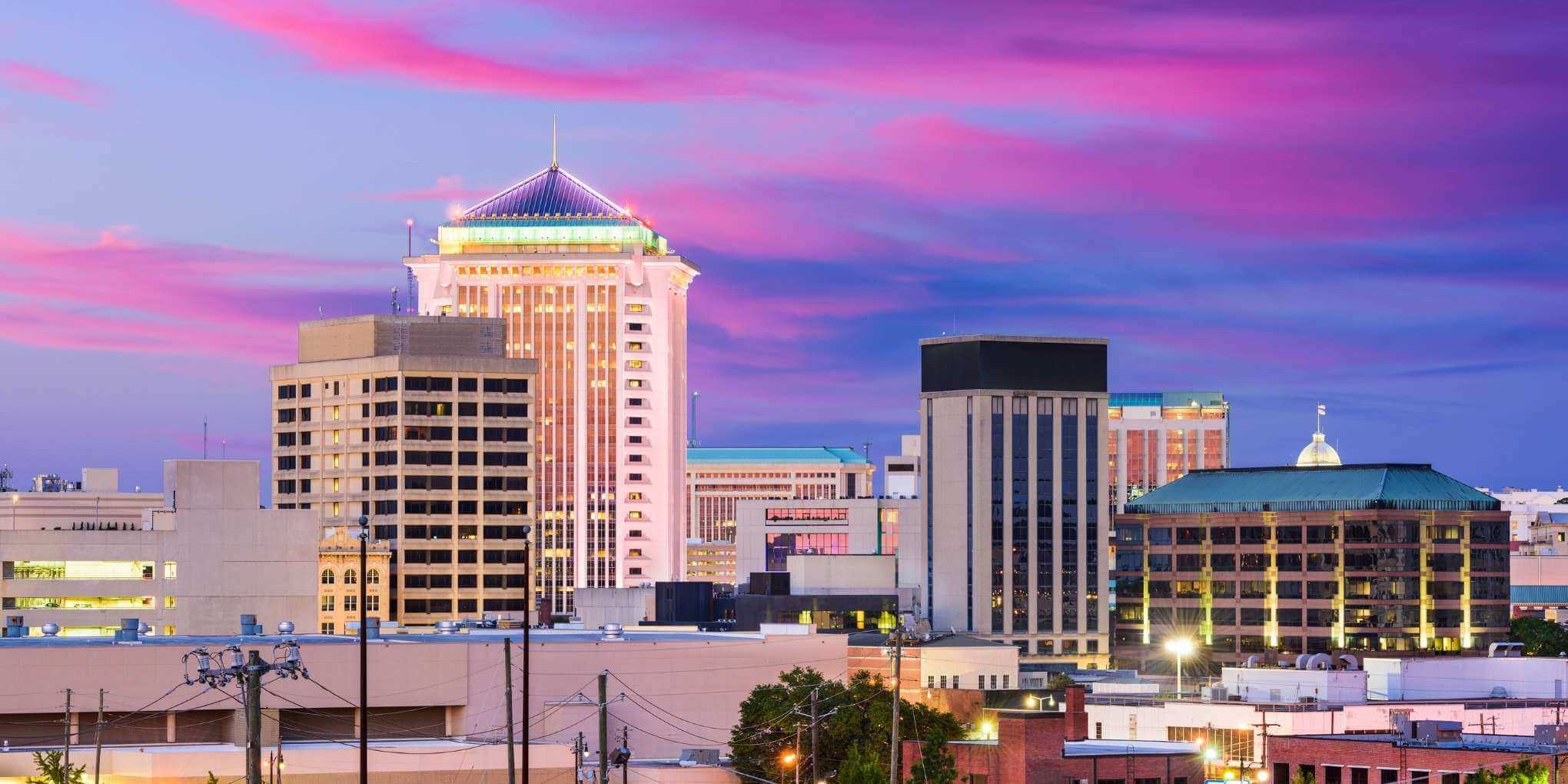 Montgomery, AL skyline
