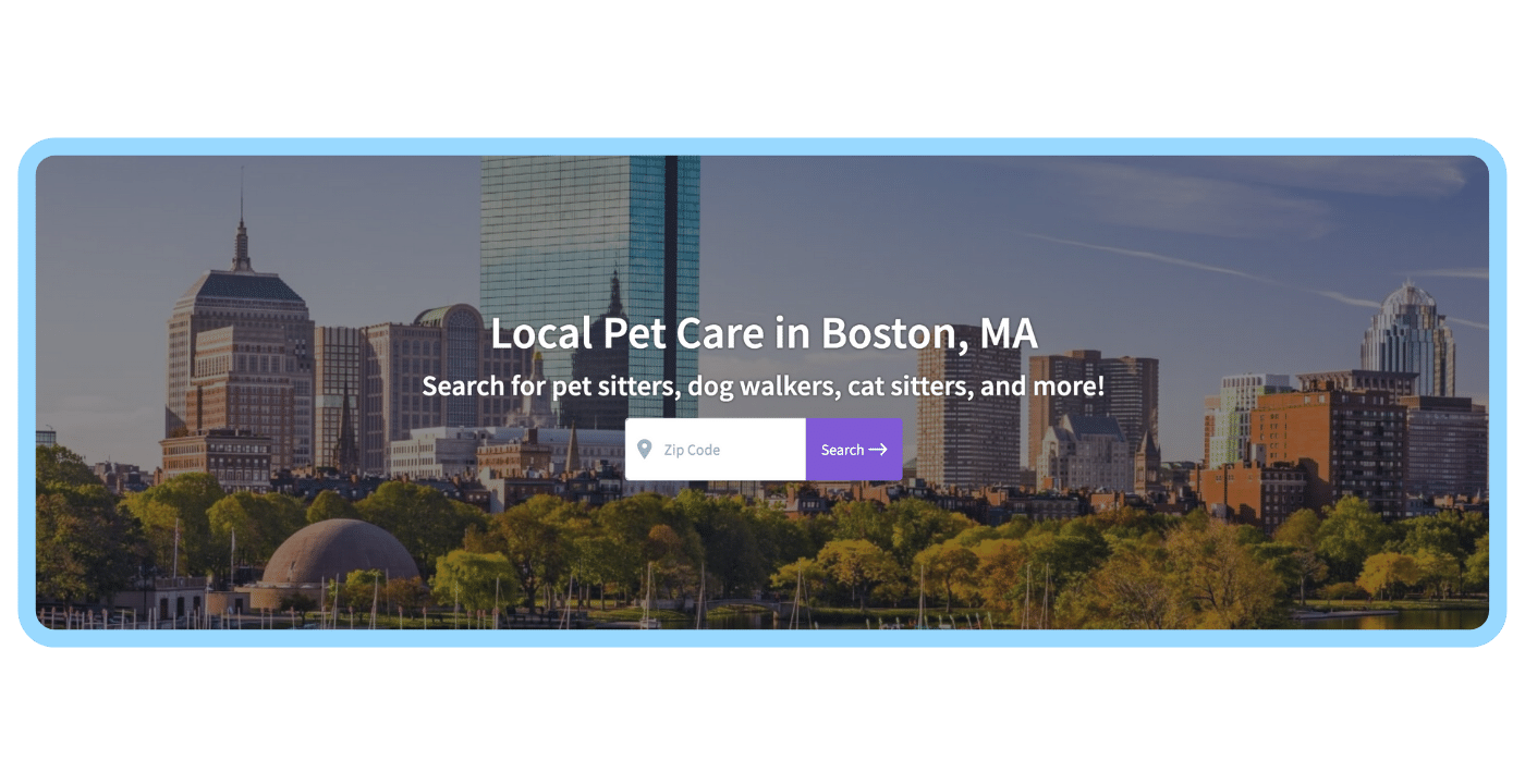 Find a pet care pro - Boston