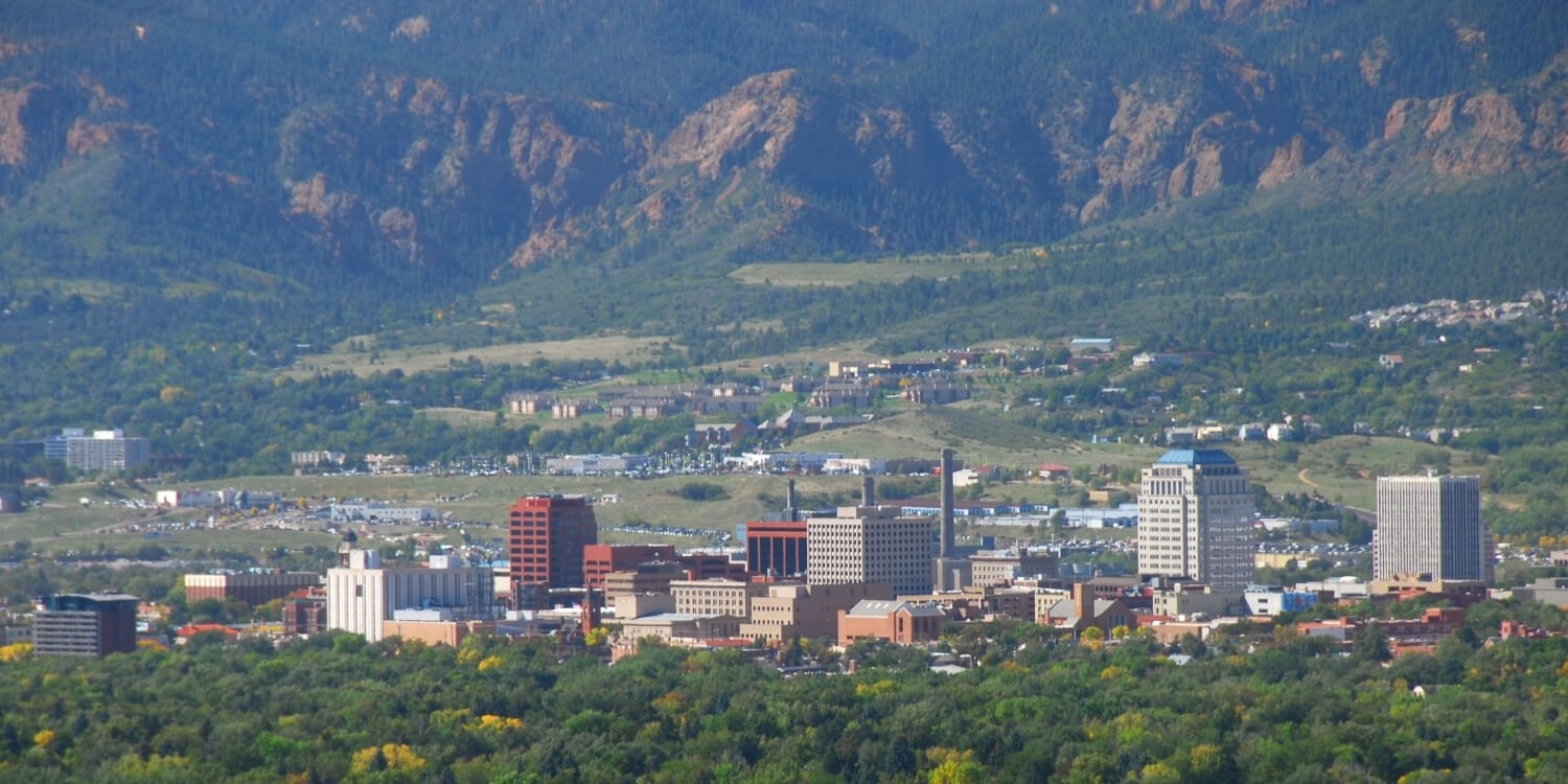 Colorado Springs, CO skyline