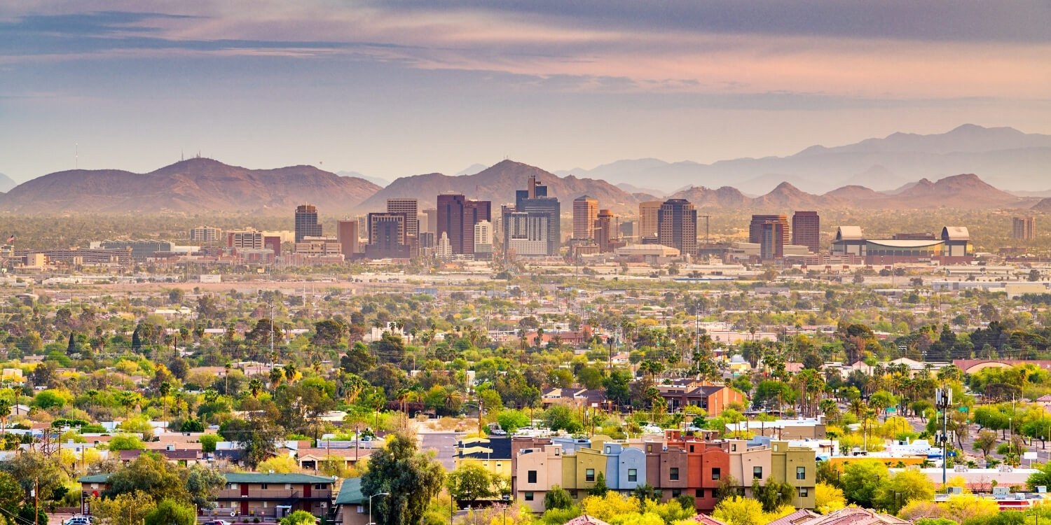 Phoenix, AZ skyline