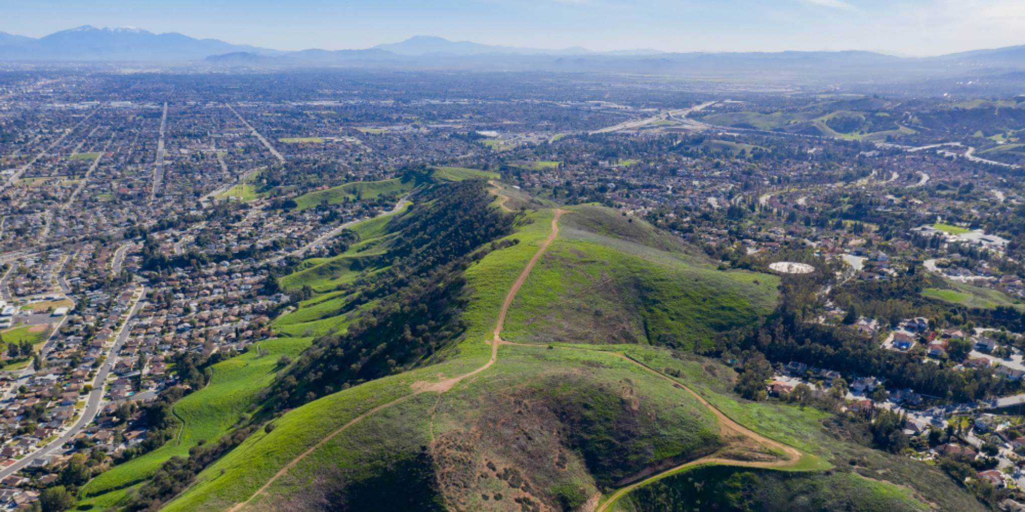 Pomona, CA skyline