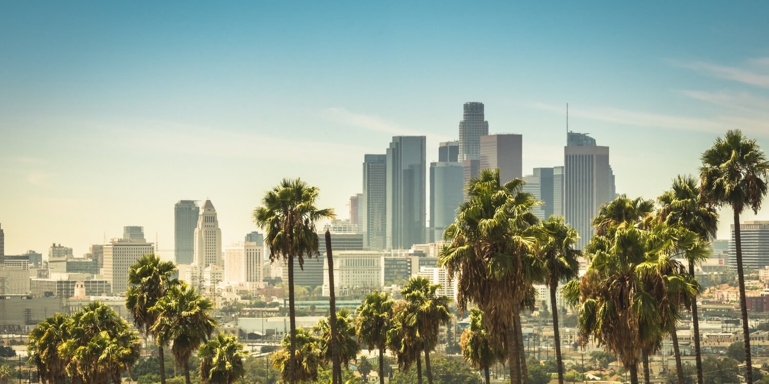 Los Angeles, CA skyline