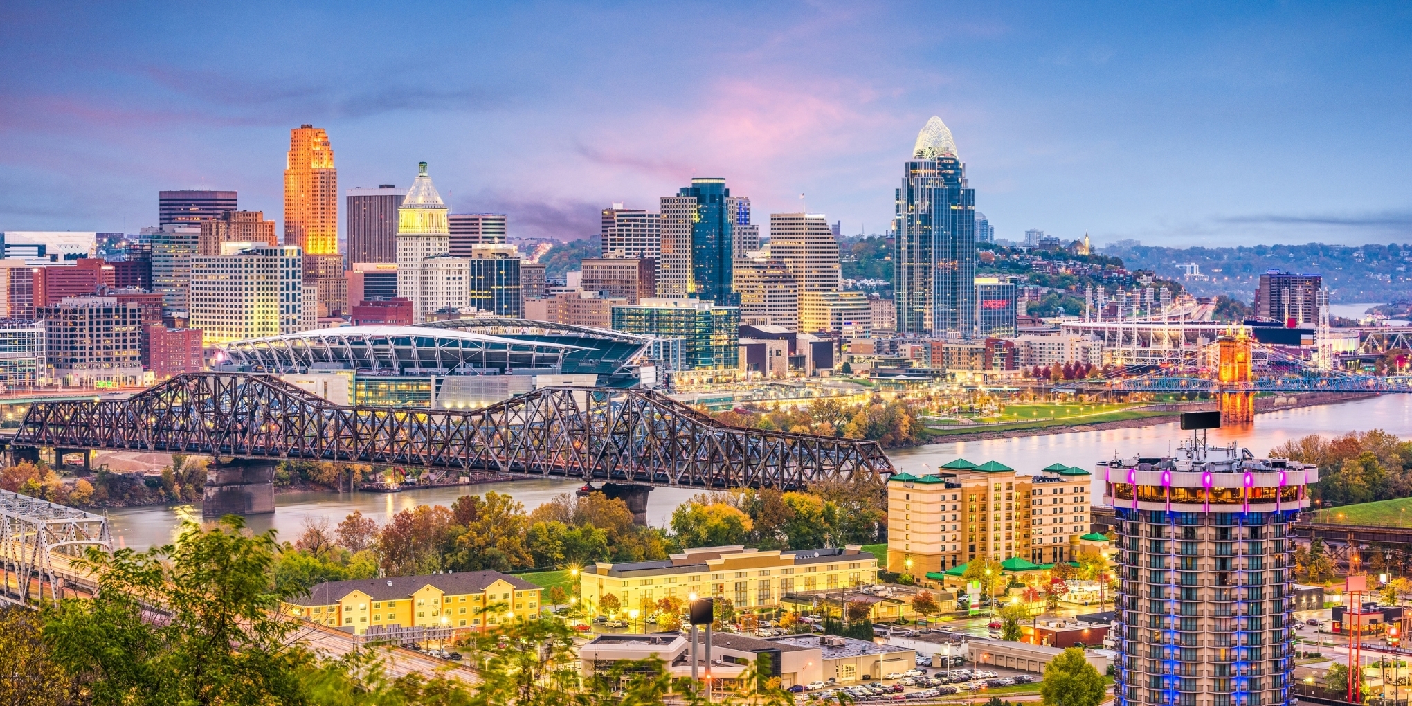 Cincinnati, OH skyline