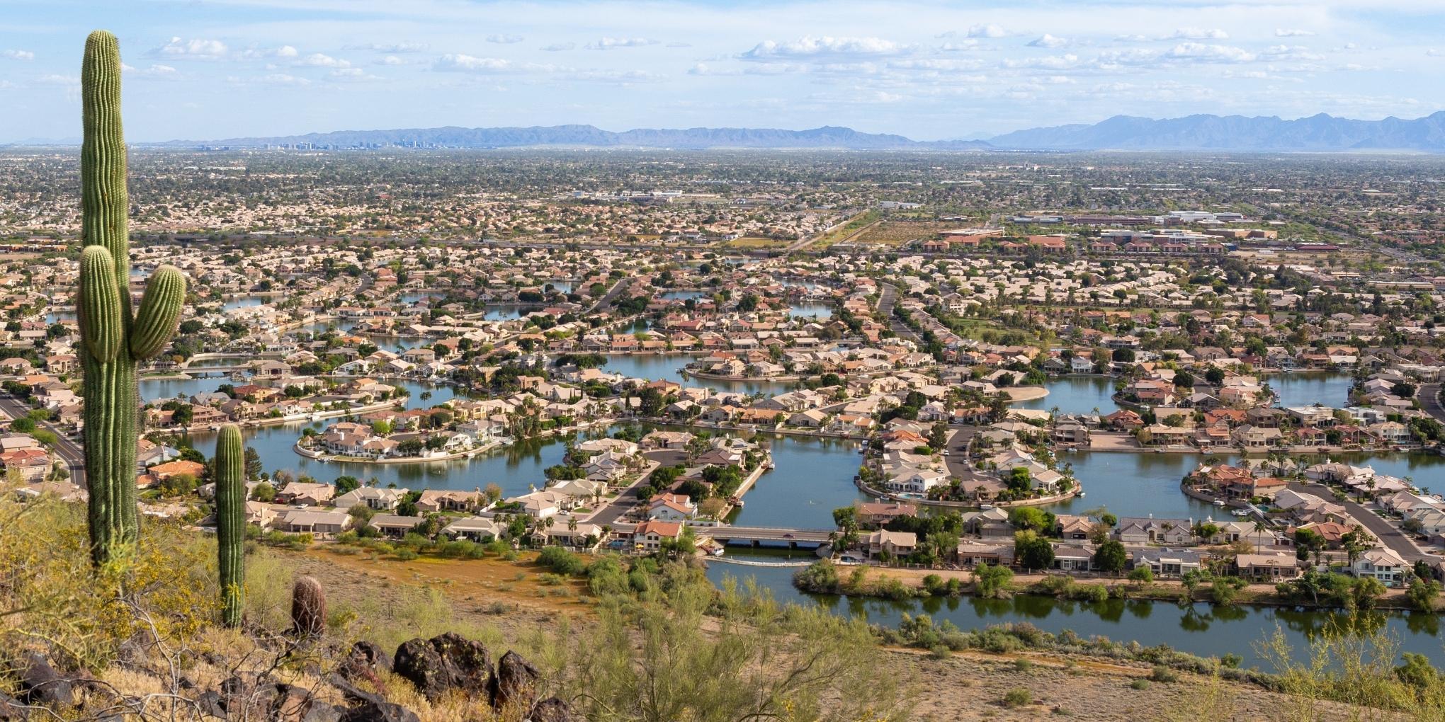 Glendale, AZ skyline