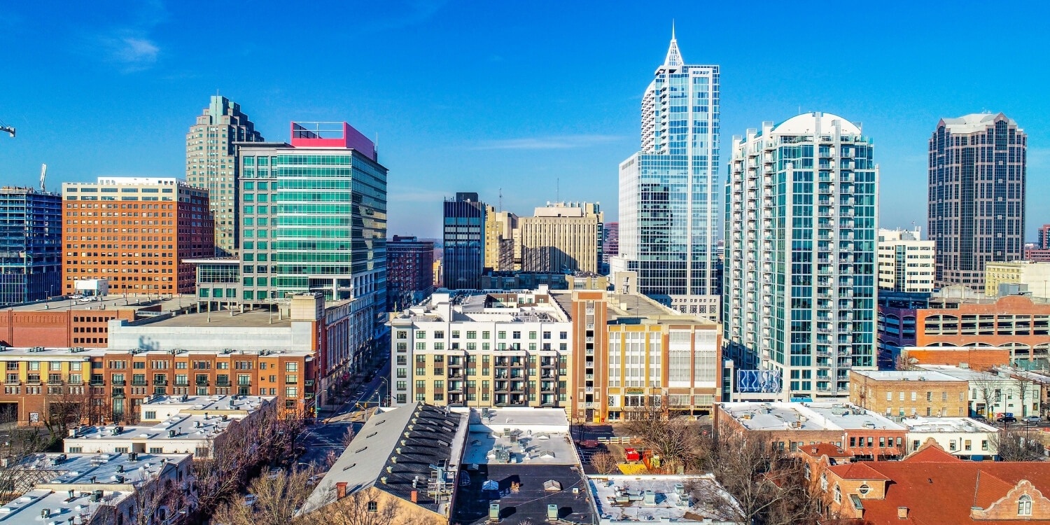 Raleigh, NC skyline
