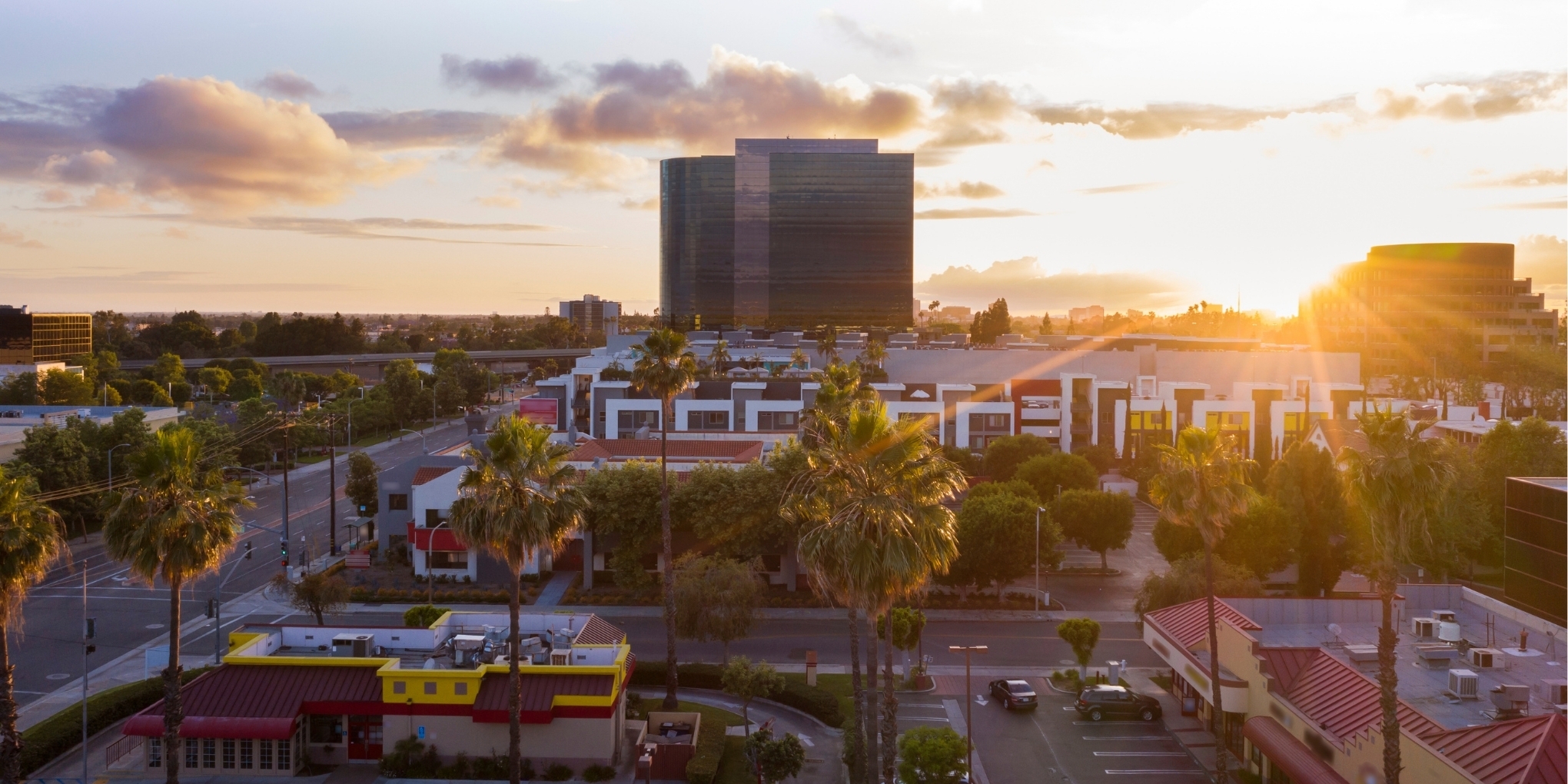 Santa Ana, CA skyline