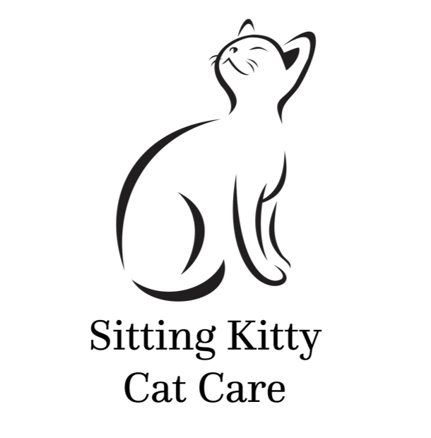 Sitting Kitty Cat Care logo