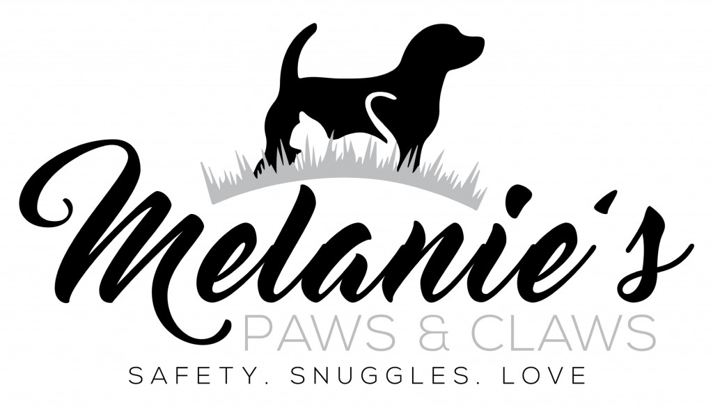 Melanie’s Paws & Claws logo