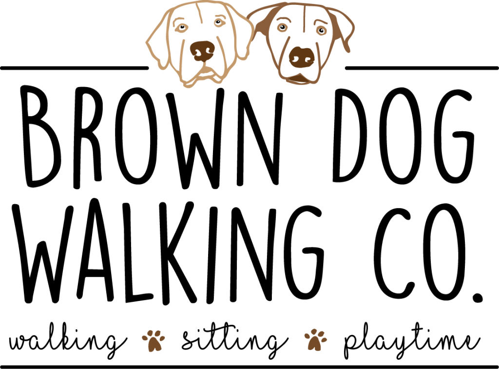 Brown Dog Walking Co. logo