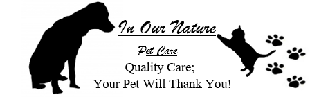 In Our Nature Pet Care logo