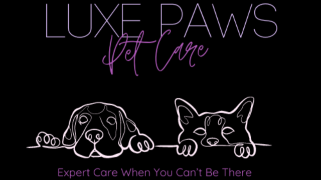 Luxe Paws Pet Care logo