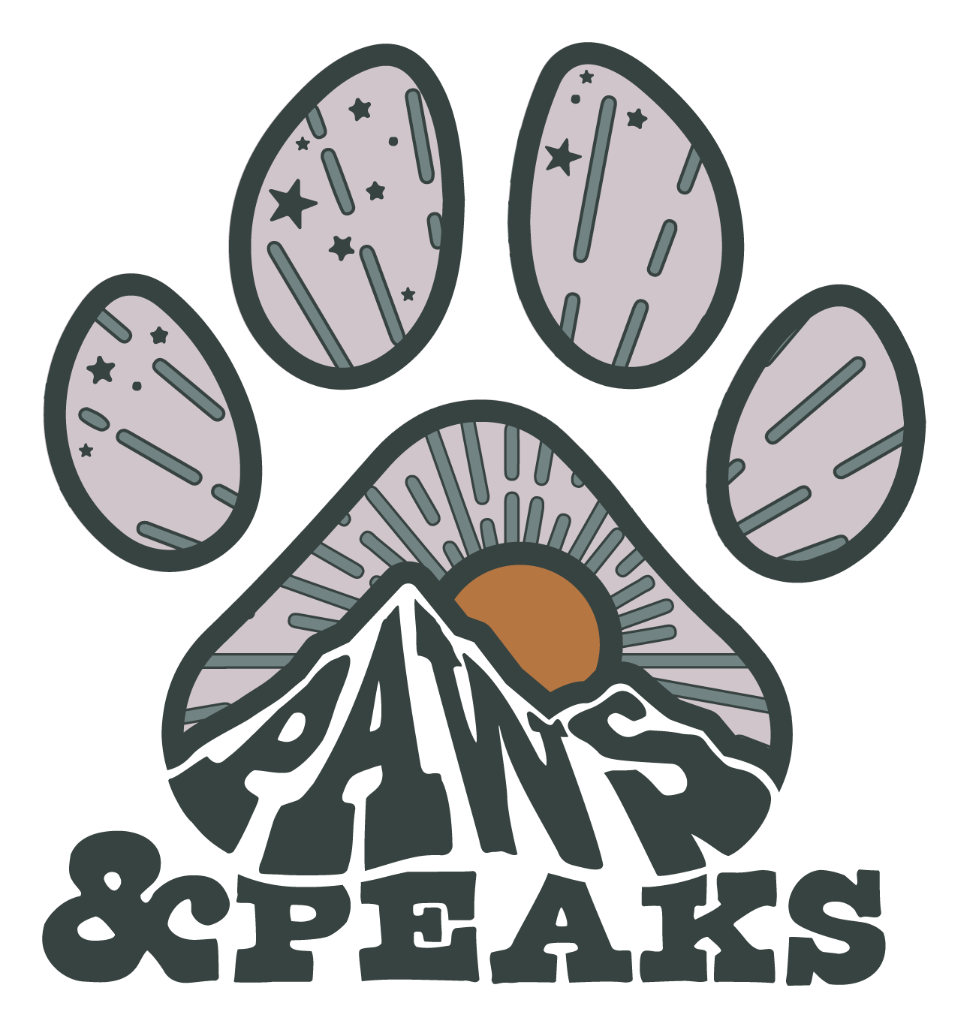 Paws and Peaks LLC logo
