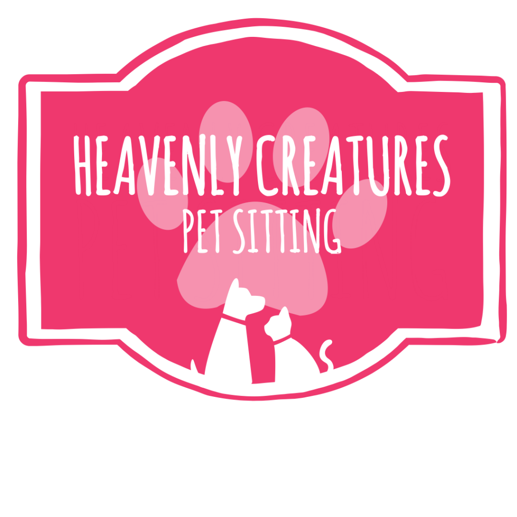 Heavenly creatures pet sitting  logo