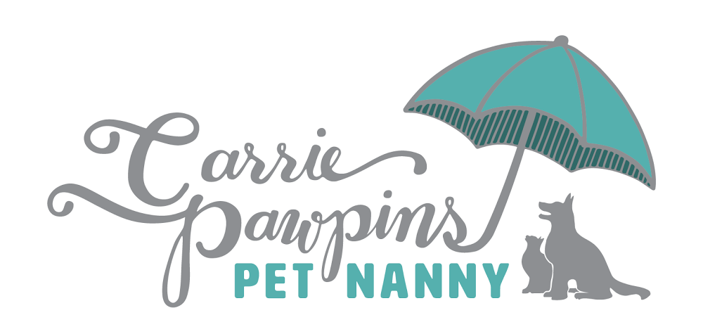 Carrie Pawpins, Pet Nanny logo
