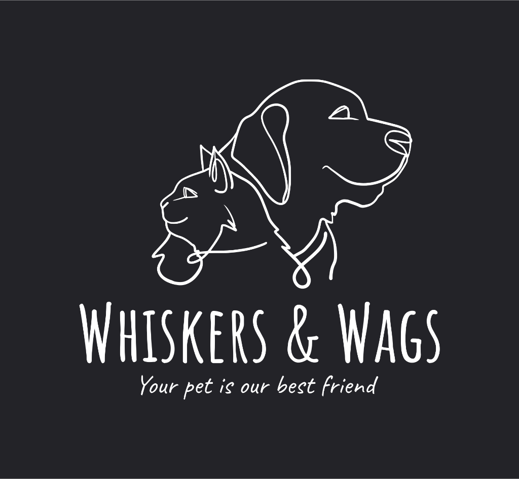 Whiskers and Wags Pet Services logo