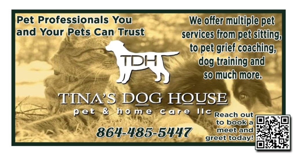 Tina's Dog House, Pet and Home Care LLC logo